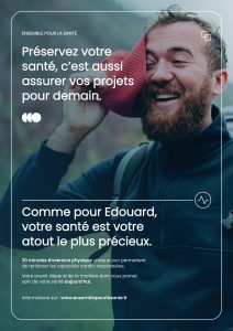 Campagne d’affichage Ensemble pour la santé