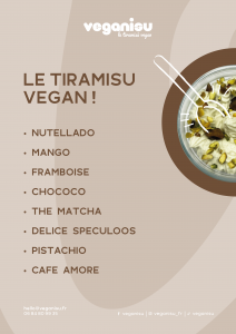 Flyer et roll-up pour Veganisu